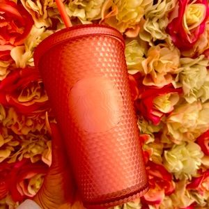 ❤️‍🔥NEW Starbucks Holiday Grande Pink Lemonade Studded Tumbler